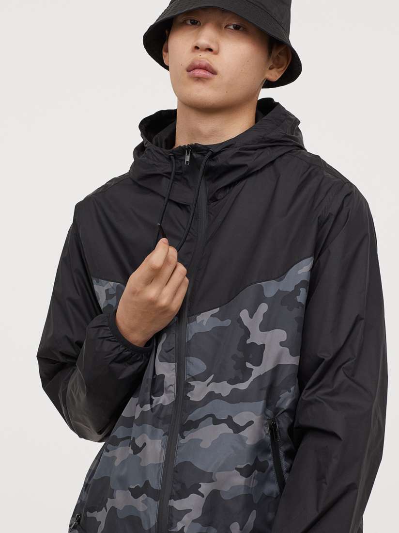 Windbreaker jackets h&m hot sale