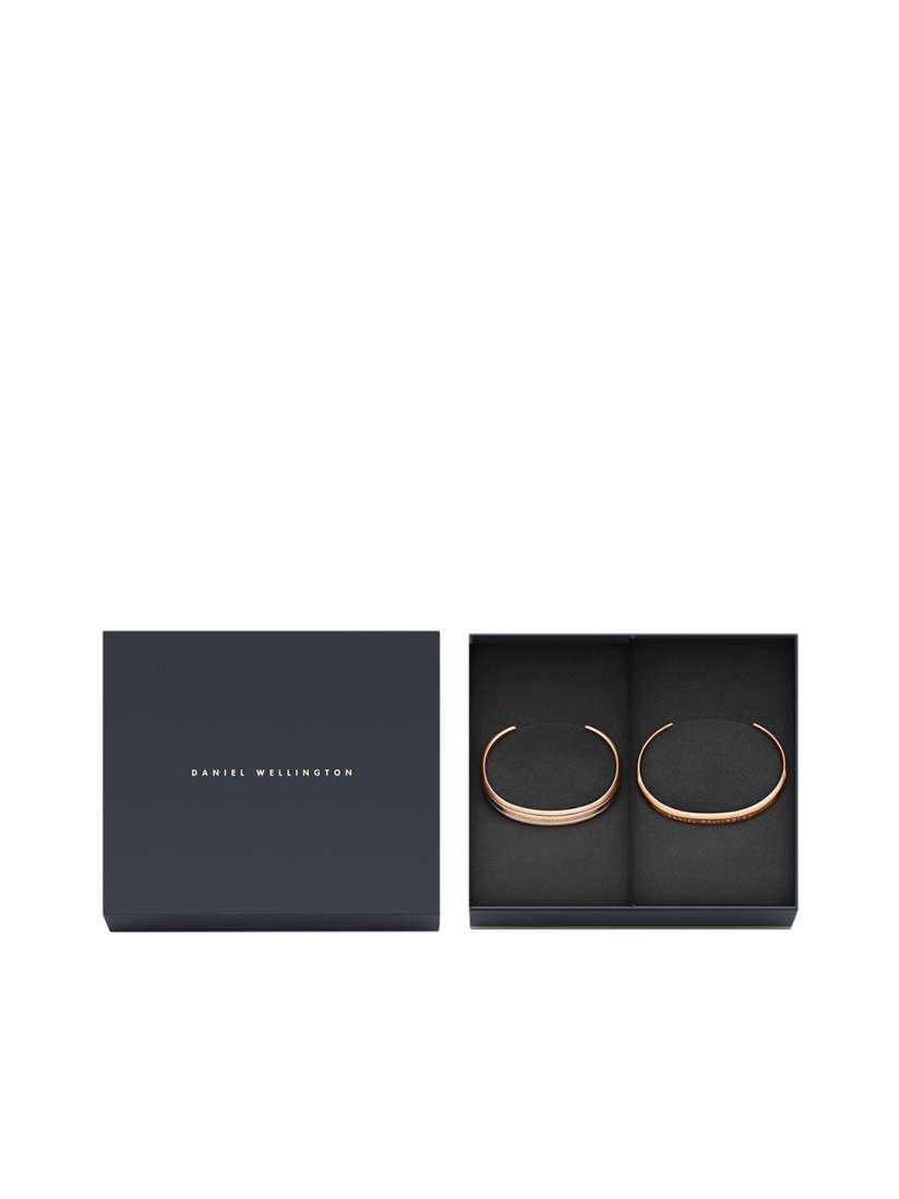 Buy Daniel Wellington Set Of 2 Classic Rose Gold Plated Satin White Bracelet Gift Set Bracelet for Unisex 11527010 Myntra