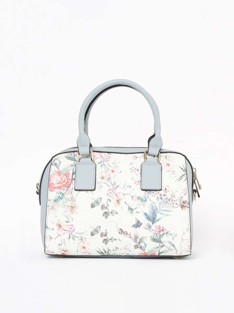 Buy Ginger by Lifestyle White Printed Handheld Bag Handbags for Women 11559544 Myntra