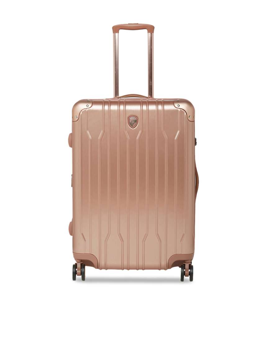 Rose gold trolley bag hotsell