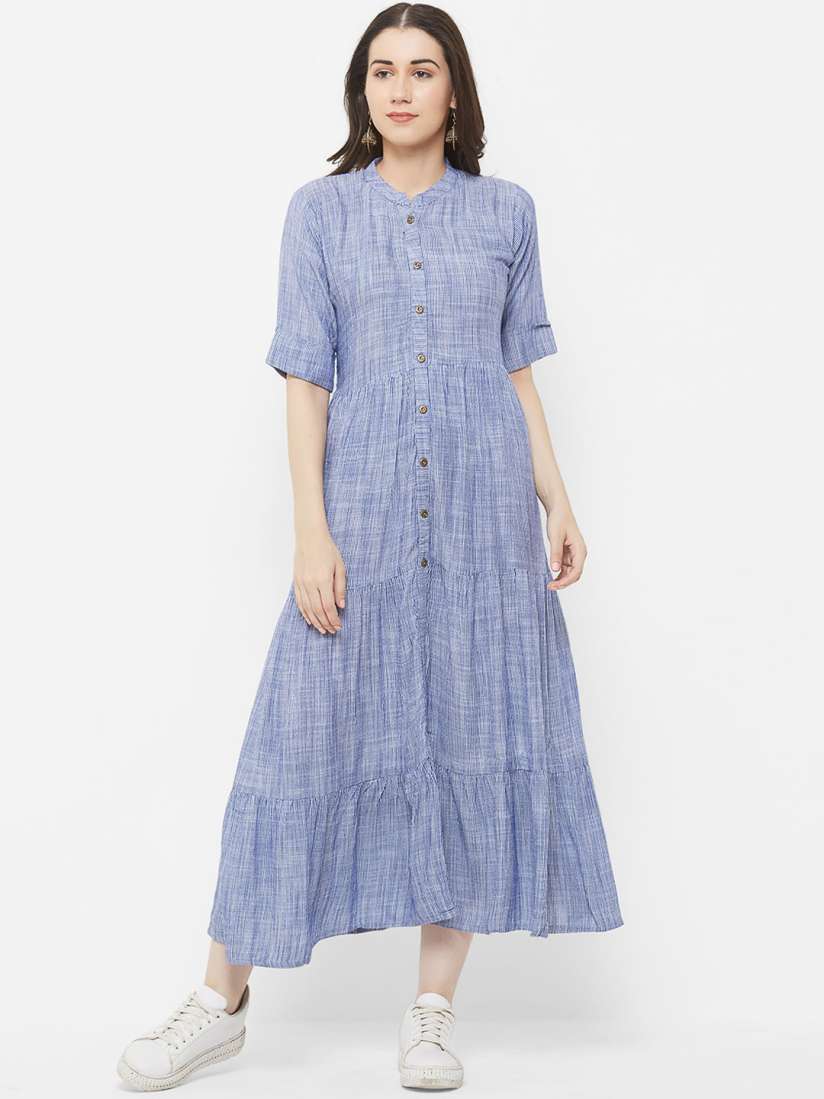 M and s fit and flare dress online