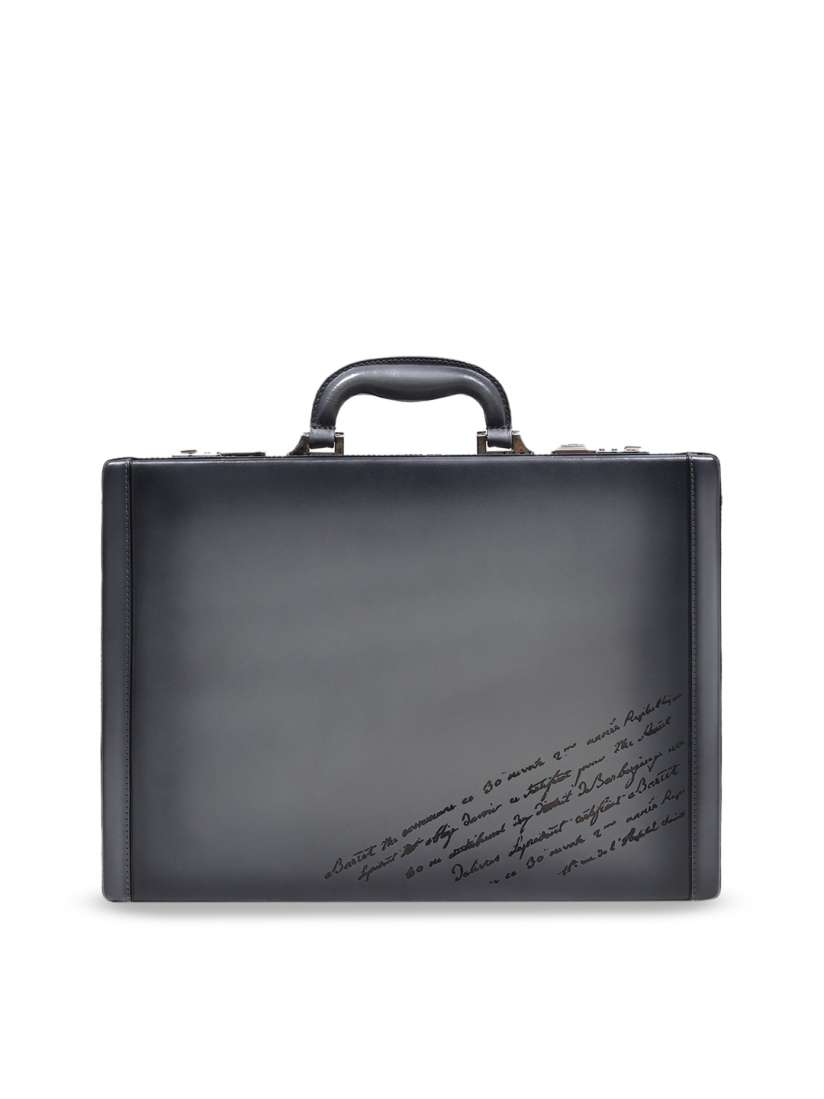 Buy Da Milano Men Grey Grey Solid Laptop Bag Laptop Bag for Men 11692364 Myntra