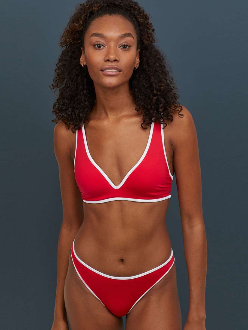 Buy H M Women Red Bikini Bottoms 0739590018 Swim Bottoms for Women 11719888 Myntra