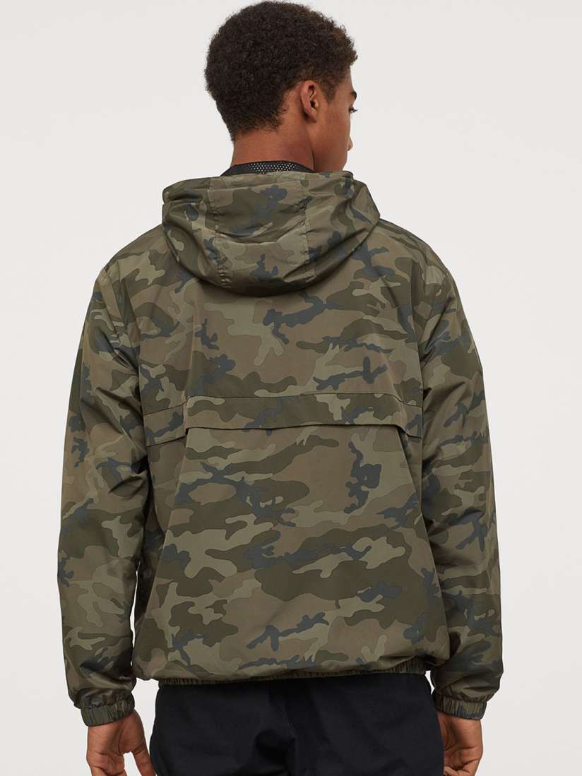 H&m camouflage hoodie clearance
