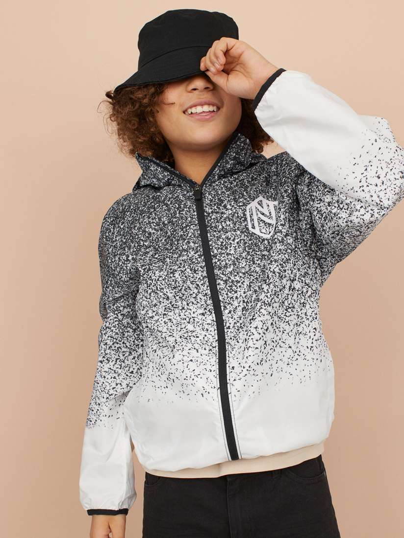 White windbreaker boys outlet