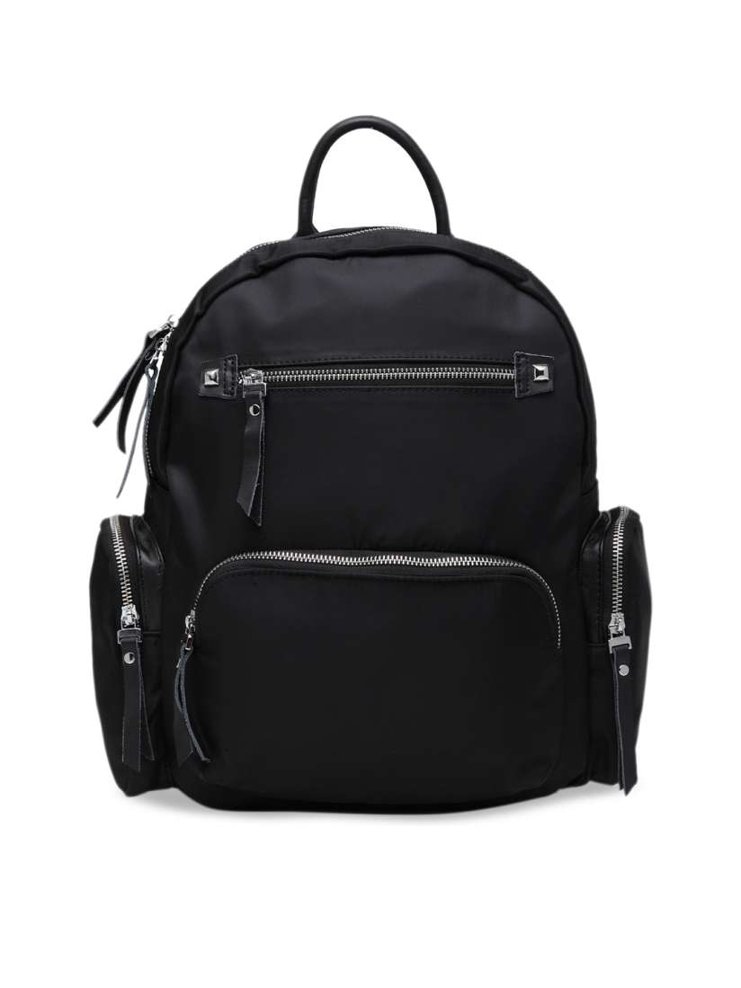 Buy Ladida Women Black Solid Backpack Backpacks for Women 11718760 Myntra