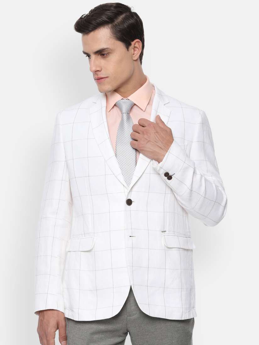 Van heusen white blazer 2025