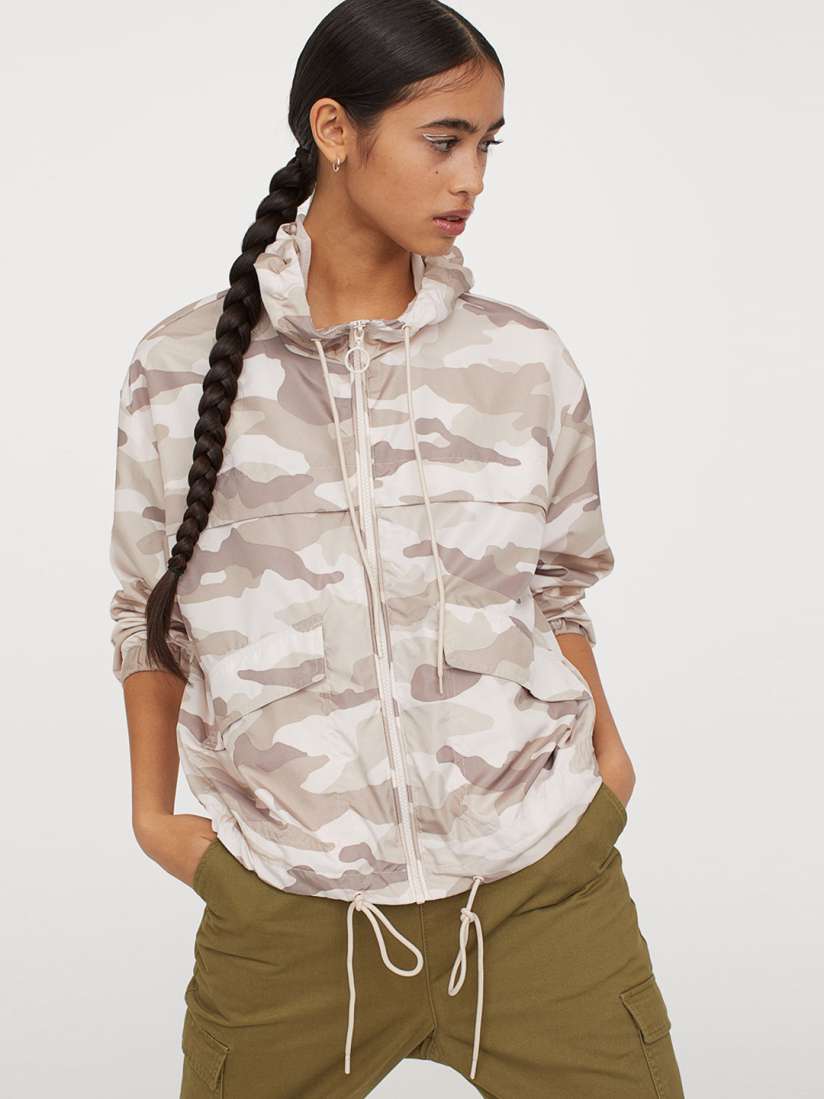 H&m camo jacket womens shop