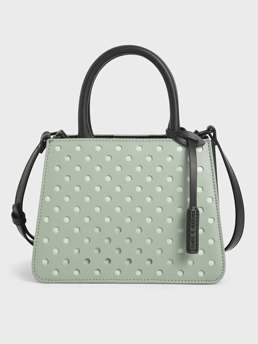 Buy CHARLES KEITH Green Solid Handheld Bag Handbags for Women 11922044 Myntra