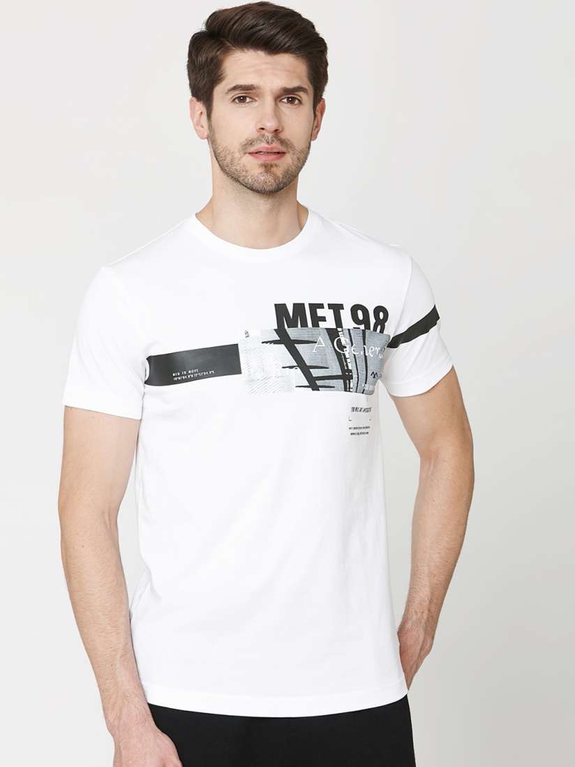 Mufti t shirts myntra clearance