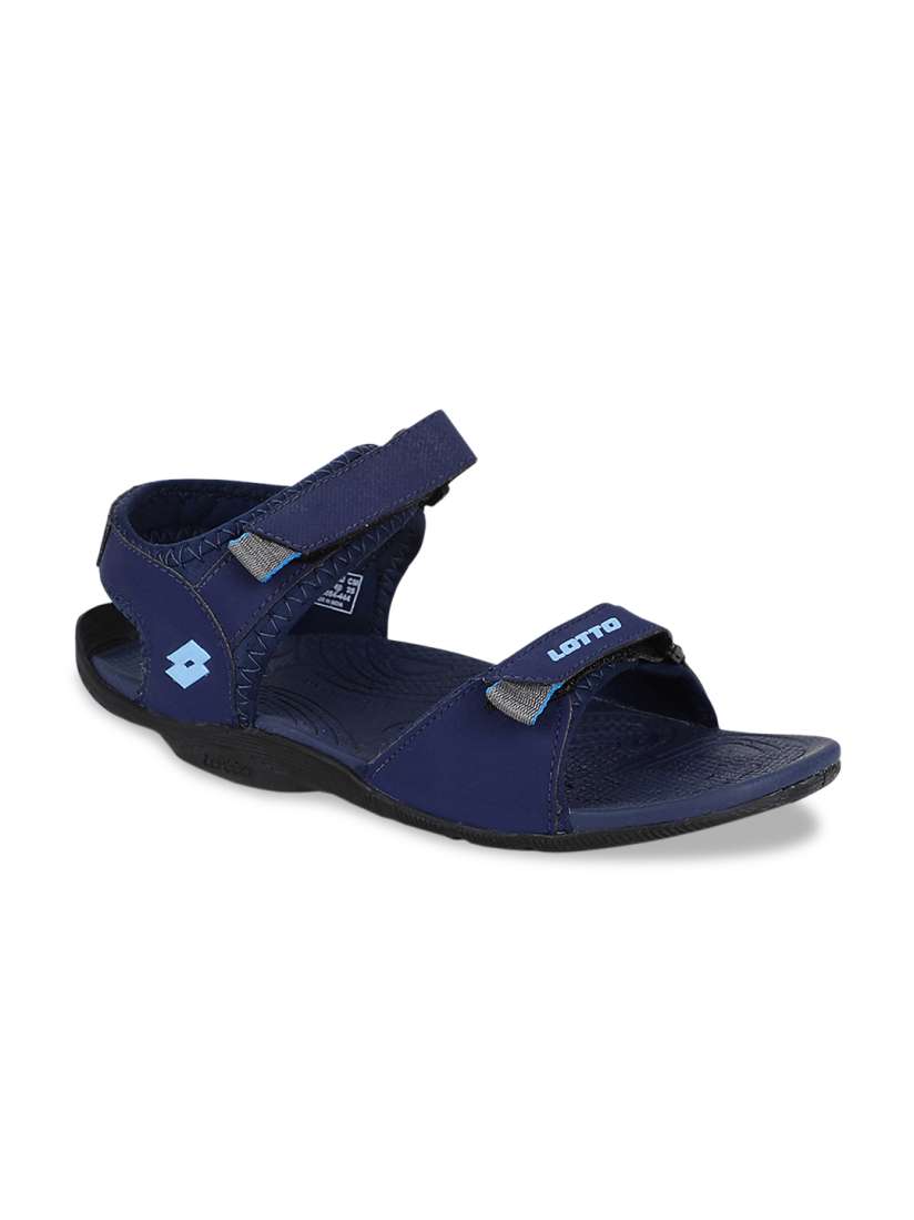 Buy Lotto Men Navy Blue Solid Sports Sandals Sports Sandals for Men 11938140 Myntra