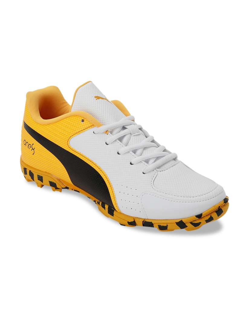 Puma one8 yellow shoes best sale