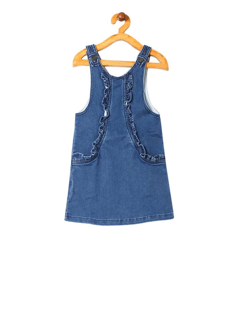 Dungaree skirt myntra shop