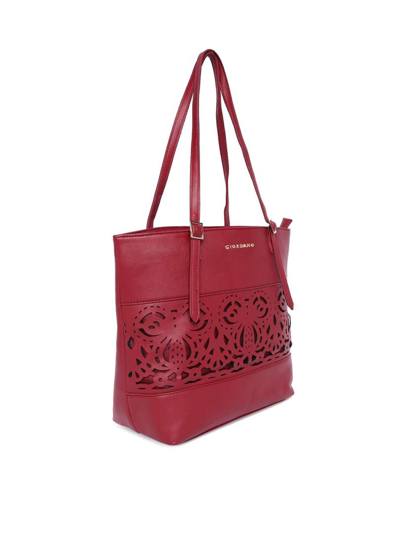 Buy GIORDANO Red Solid Shoulder Bag Handbags for Women 12161462 Myntra