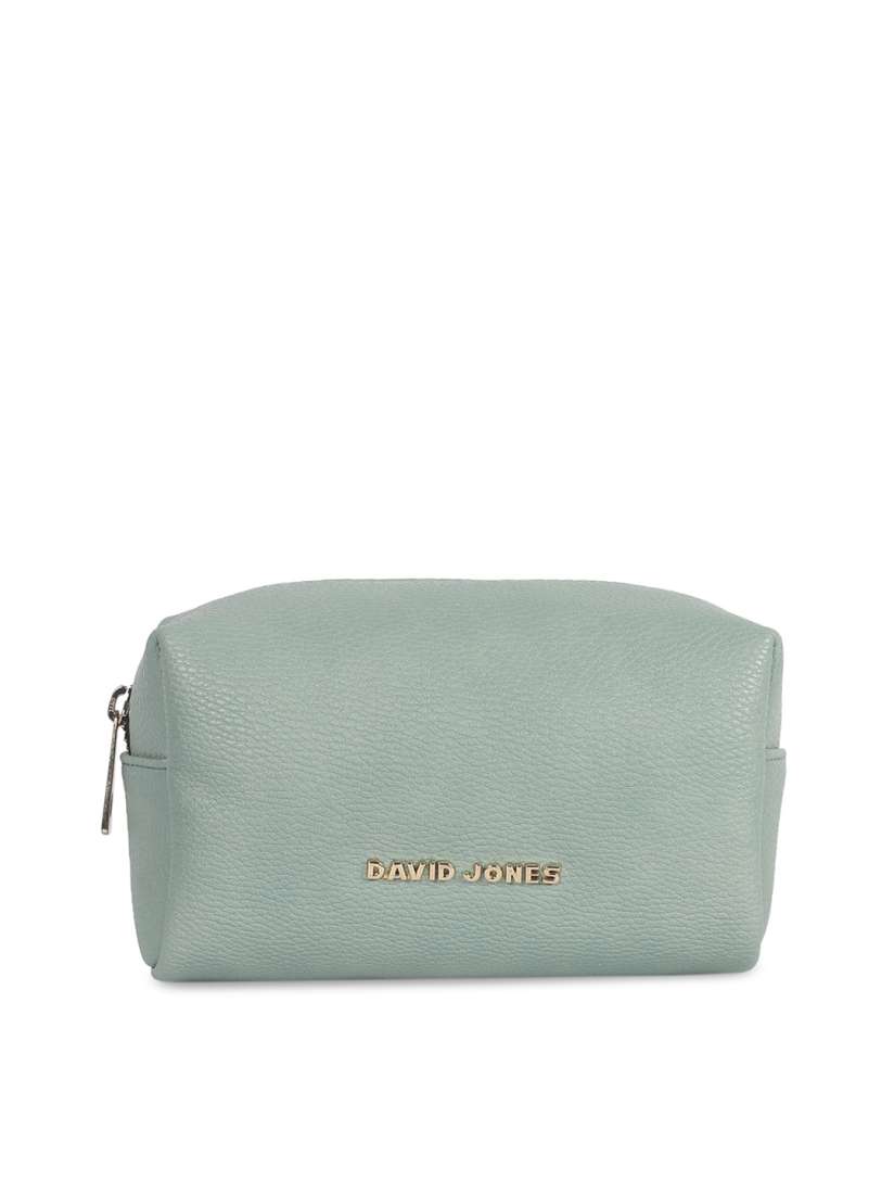 Buy David Jones Women Green Solid Makeup Pouch Handbags for Women 12063860 Myntra