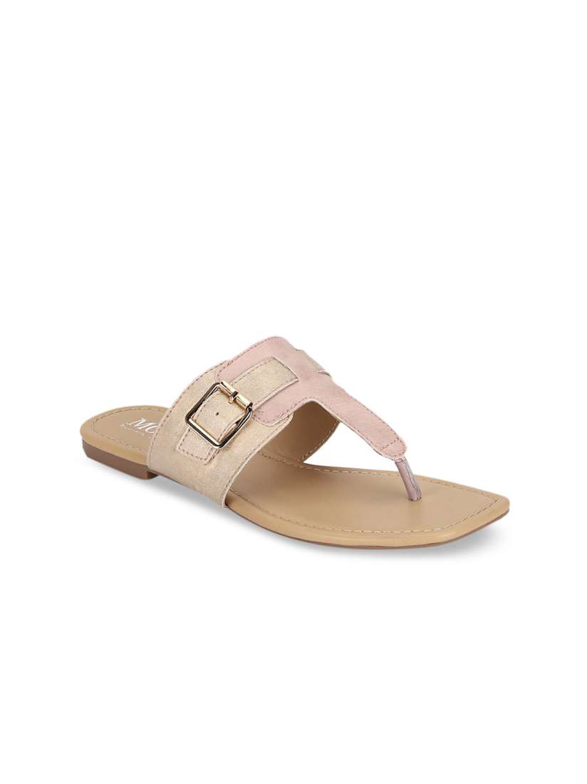 Buy Mode by Red Tape Women Pink Solid T Strap Flats Flats for Women 12285710 Myntra