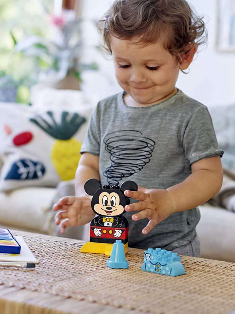 Buy LEGO Kids Blue Black My First Mickey Build Construction Toy Construction Toys for Unisex Kids 12302140 Myntra