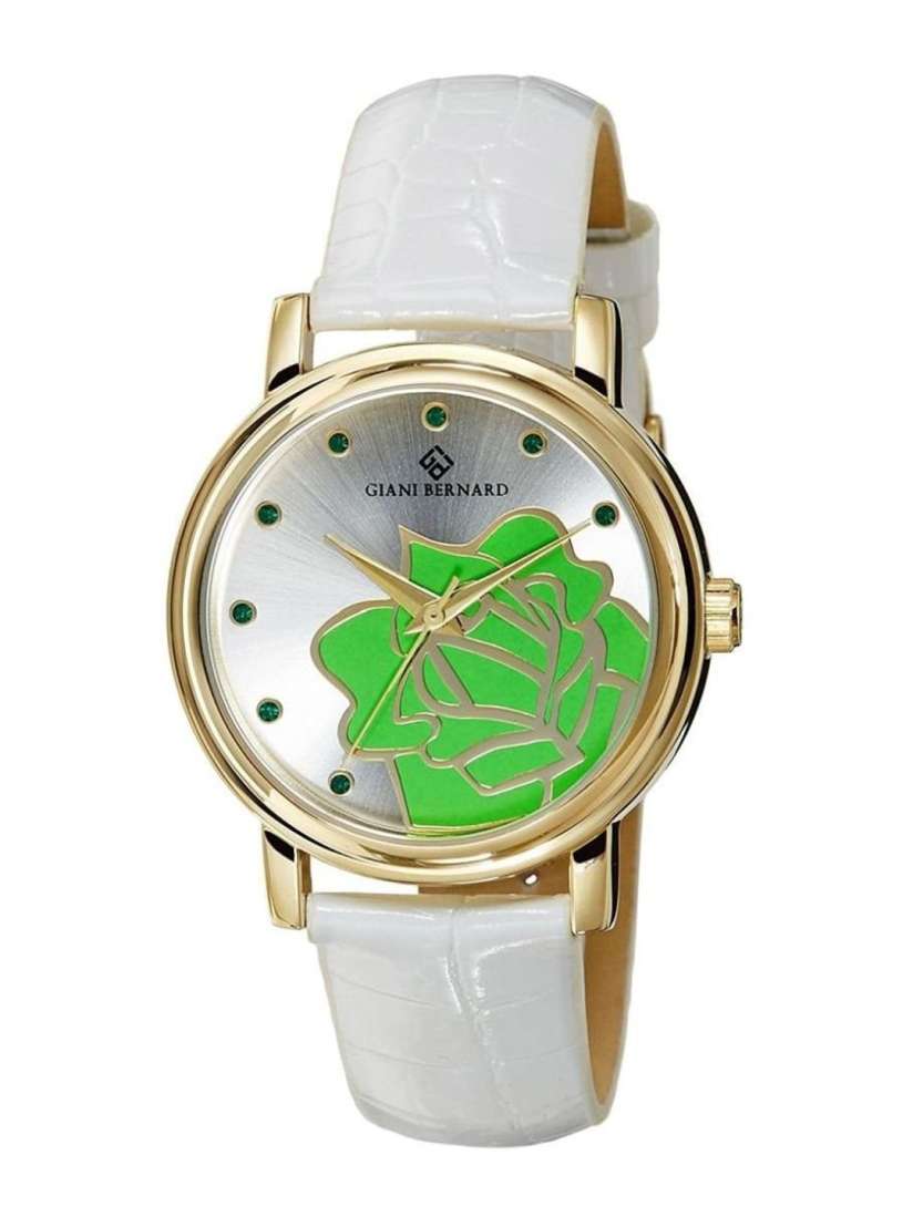 Buy Giani Bernard Women Silver Toned Green Analogue Watch GBL 03BX Watches for Women 12314420 Myntra