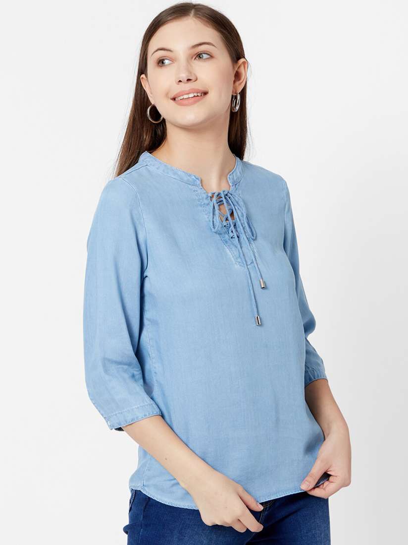Jeans tops myntra shop