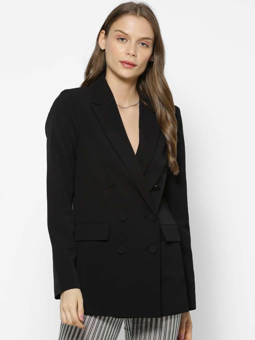 Forever 21 double breasted blazer sale