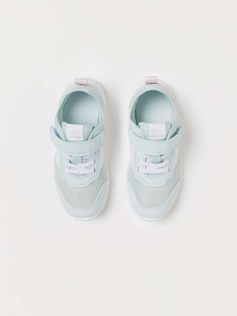Buy H M Girls Turquoise Blue Colourblocked Trainers Casual Shoes for Girls 12204134 Myntra
