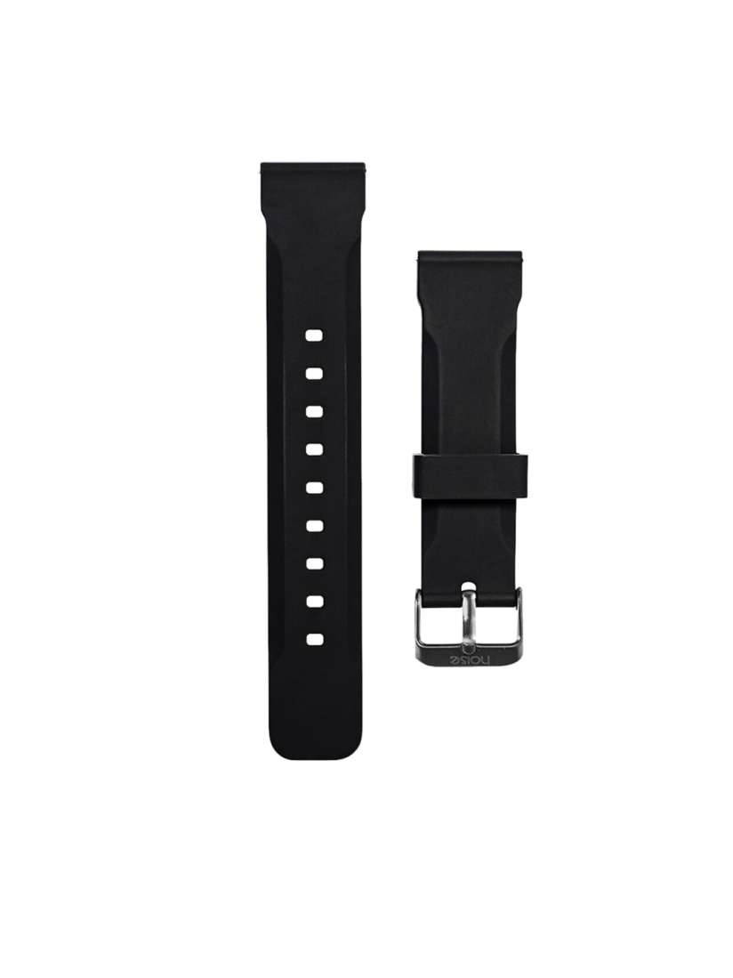 Buy NoiseFit Black Silicon Fusion Hybrid Smartwatch Strap Watch Straps for Unisex 12447538 Myntra