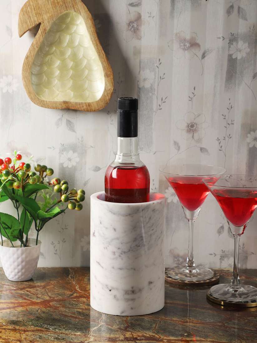 Buy NikkisPride White Grey Marble Wine Rack Wine Racks for Unisex 12446452 Myntra