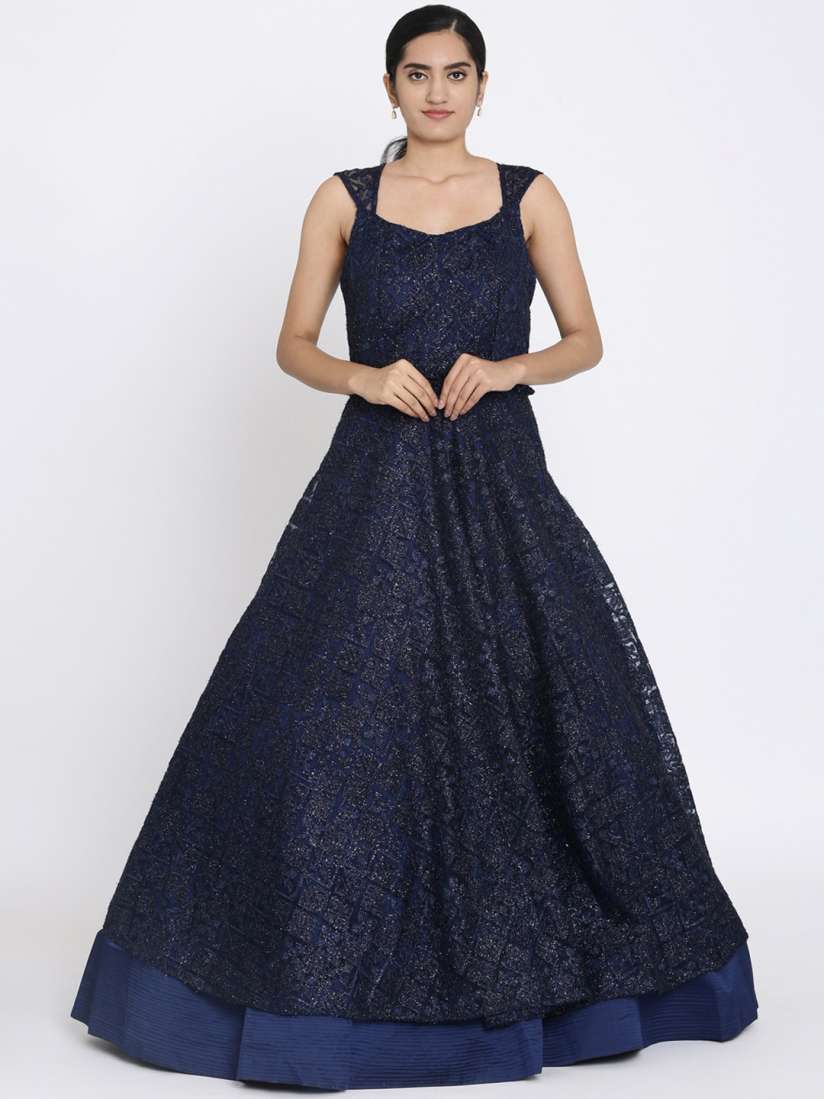 Myntra designer gown hotsell
