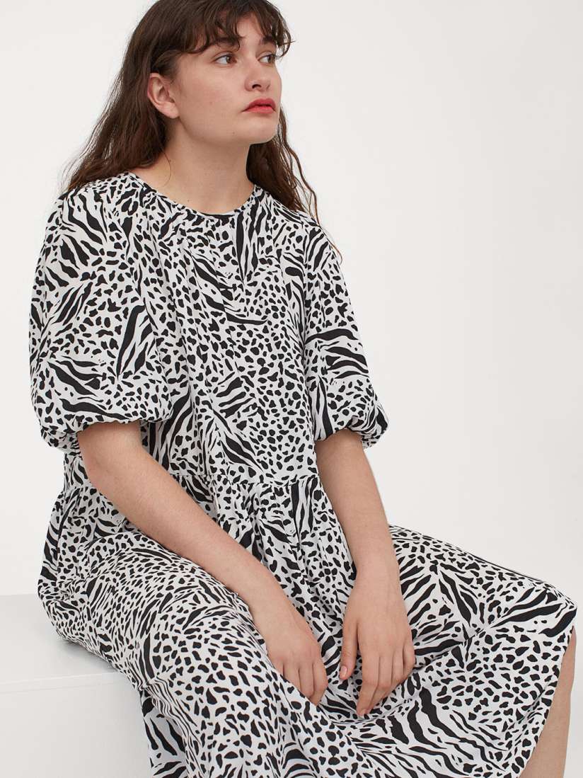 Calf length dress h&m clearance