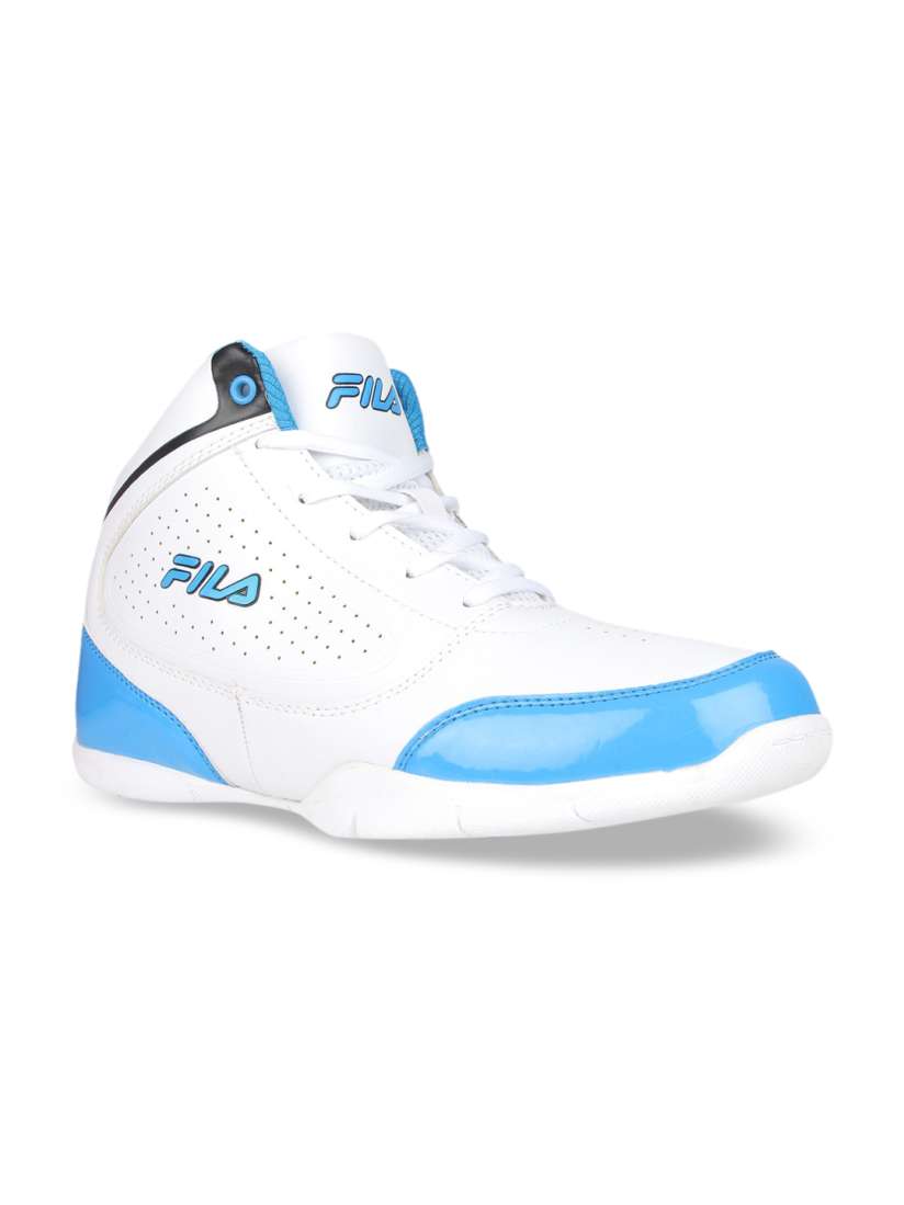 Buy FILA Men White Mid Top Basketball Shoes Sports Shoes for Men 12478416 Myntra