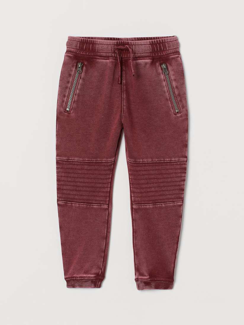 Buy H M Boys Red Biker Joggers Trousers for Boys 12495810 Myntra