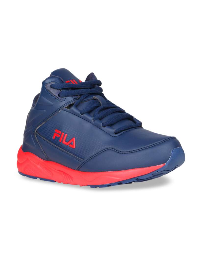 Buy FILA Kids Blue Red Printed Sneakers Casual Shoes for Unisex Kids 12503486 Myntra