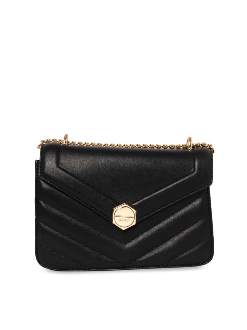 Buy ALDO Black Solid Sling Bag Handbags for Women 12503440 Myntra
