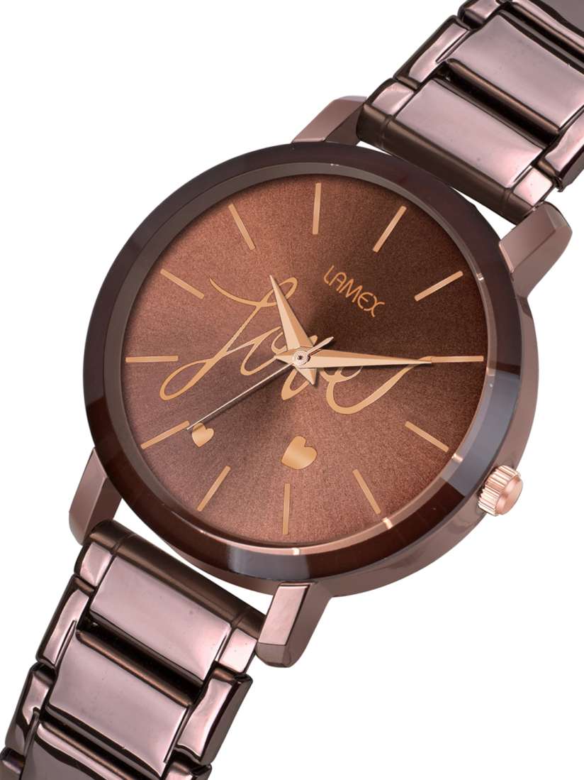 Buy LAMEX Women Brown Analogue Watch CASTORDLX 12002 Watches for Women 12521792 Myntra