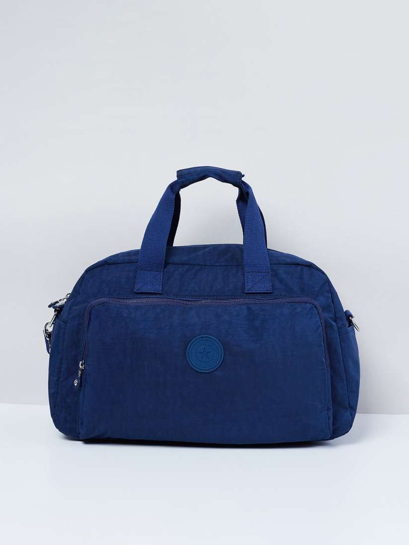 Buy max Blue Solid Duffle Bag Duffel Bag for Women 12638360 Myntra
