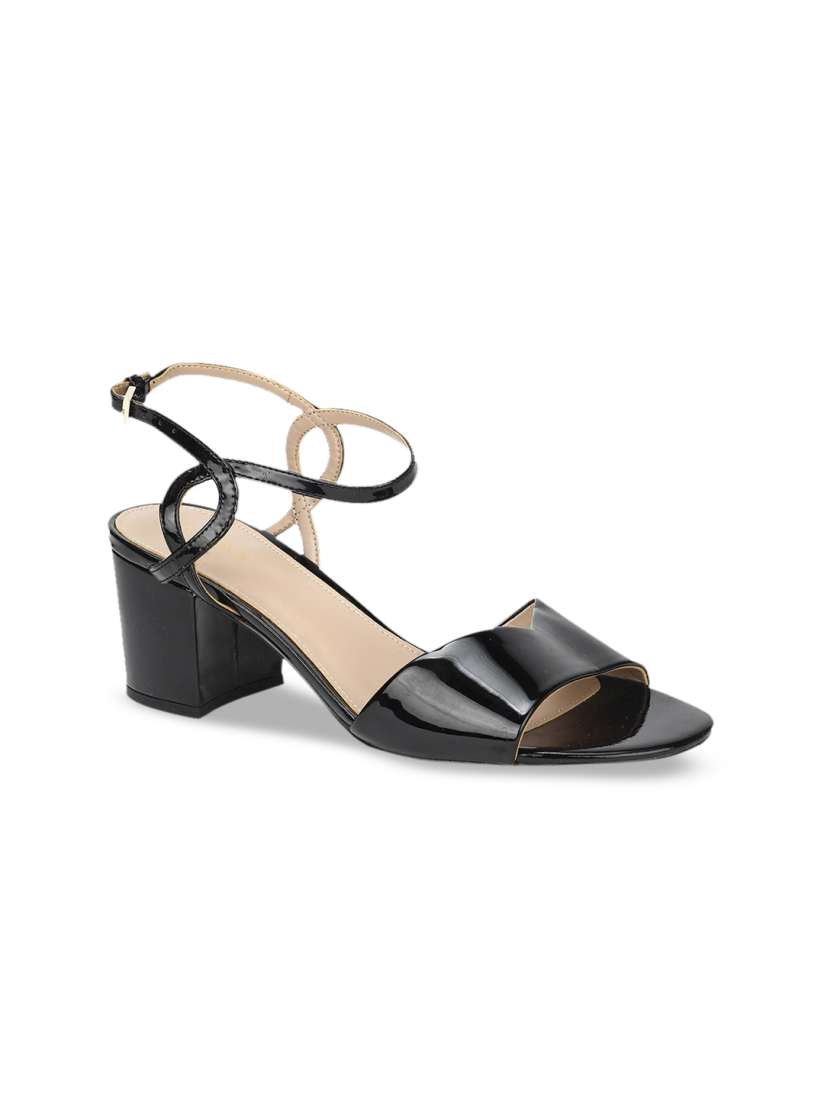 Buy ALDO Women Black Solid Sandals Heels for Women 12549756 Myntra
