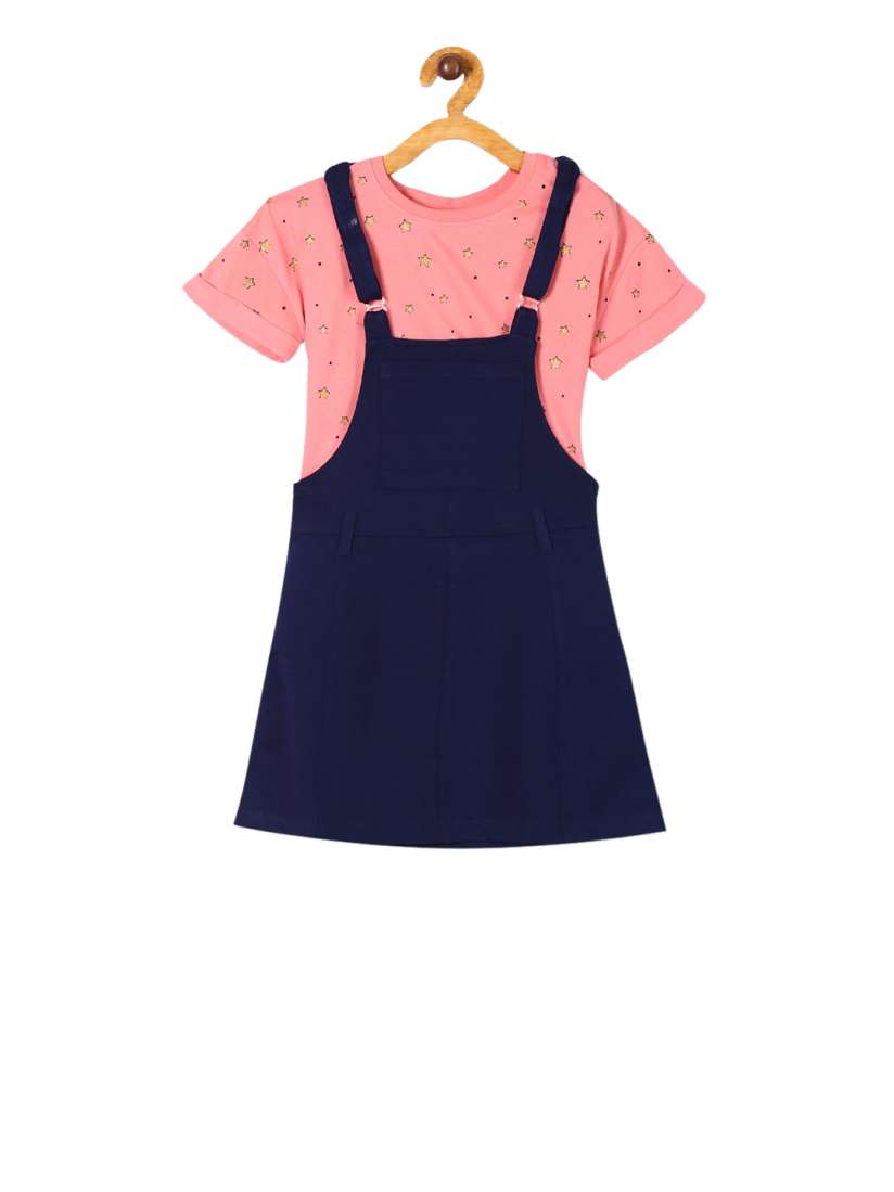 Dungaree skirt myntra shop