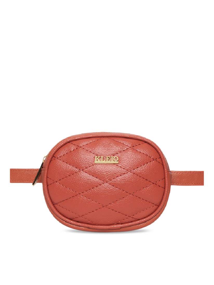 Buy KLEIO Quilted Belt Bum Bag Handbags for Women 12430098 Myntra