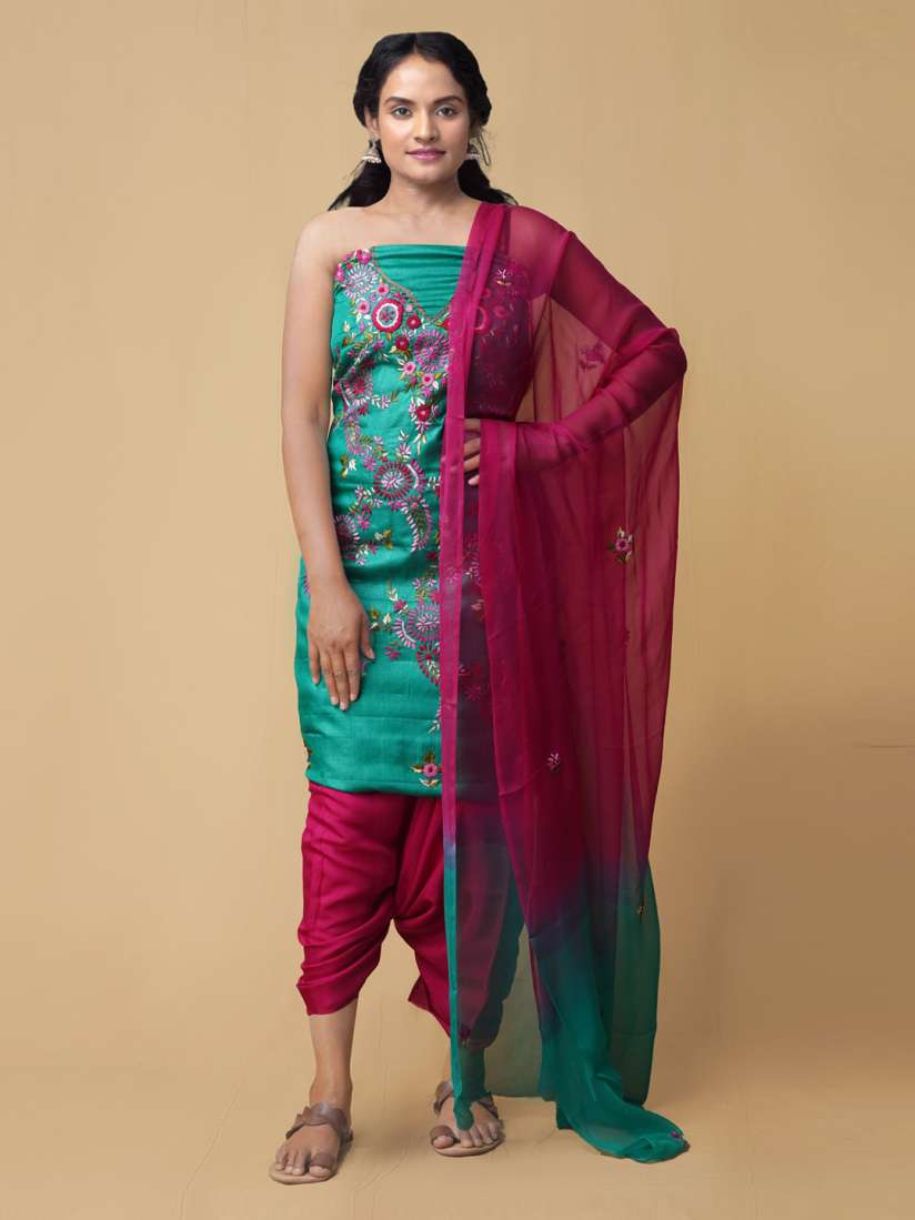 Unnati silk dress material best sale