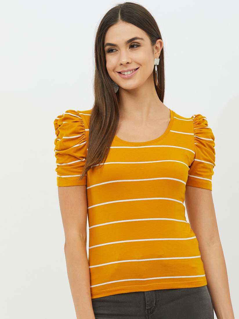 Harpa mustard yellow top store