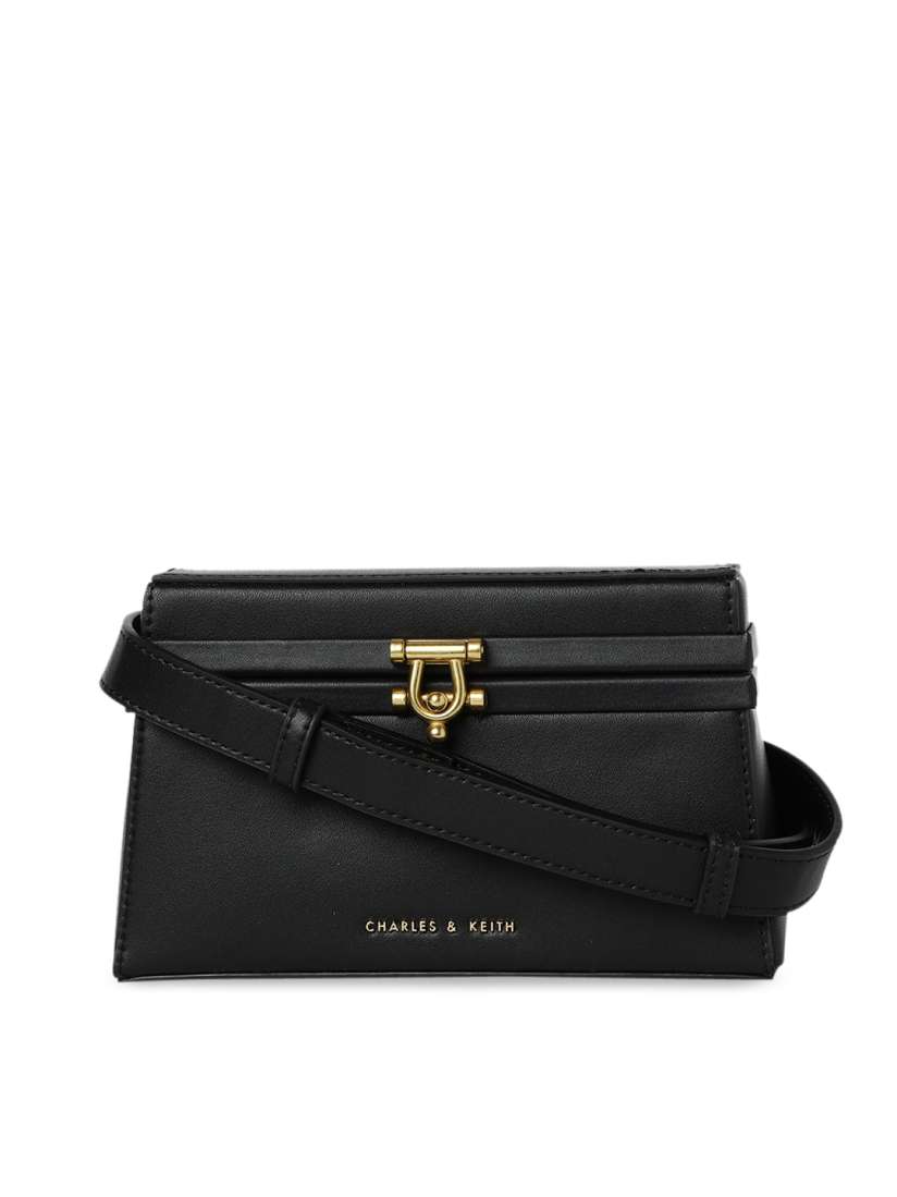 Buy CHARLES KEITH Black Solid Sling Bag Handbags for Women 13337822 Myntra