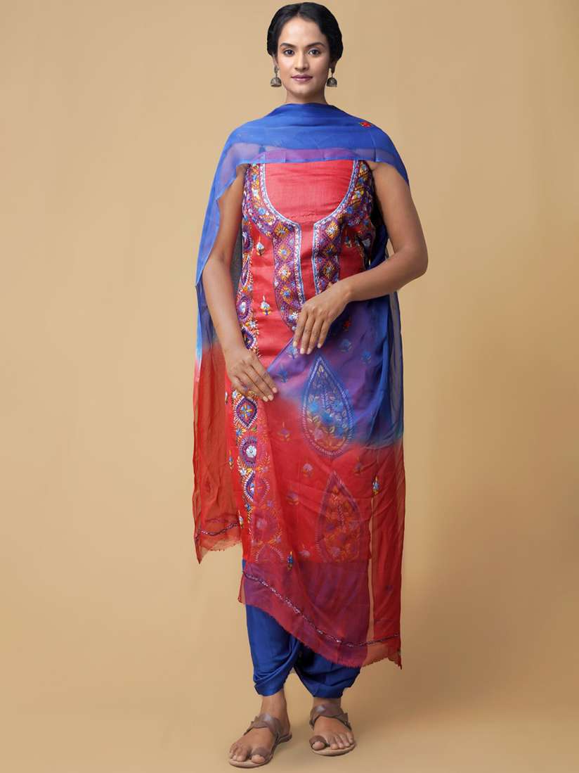 Unnati silk dress material cheap