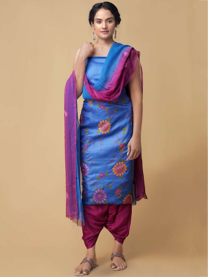 Unnati silk dress material outlet