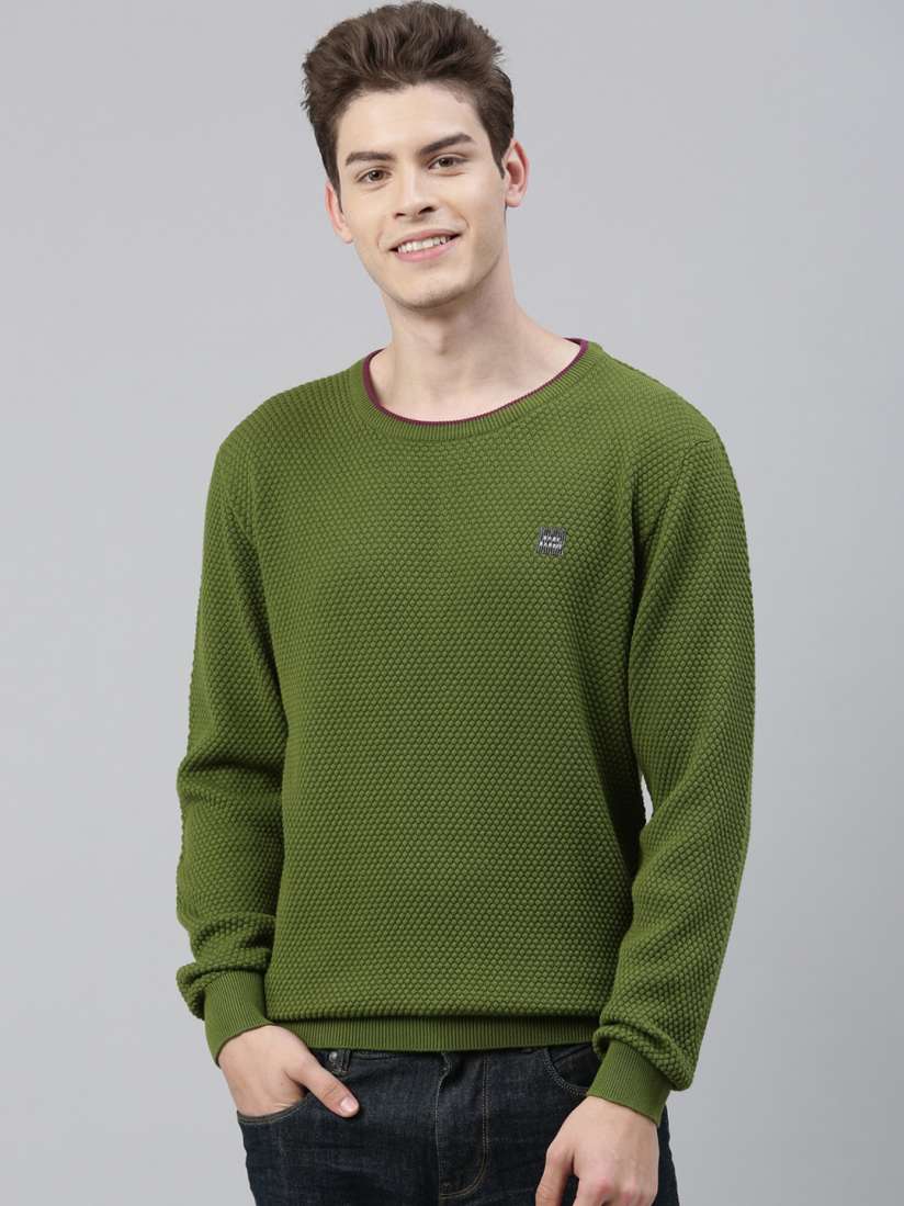 Olive green pullover sweater new arrivals
