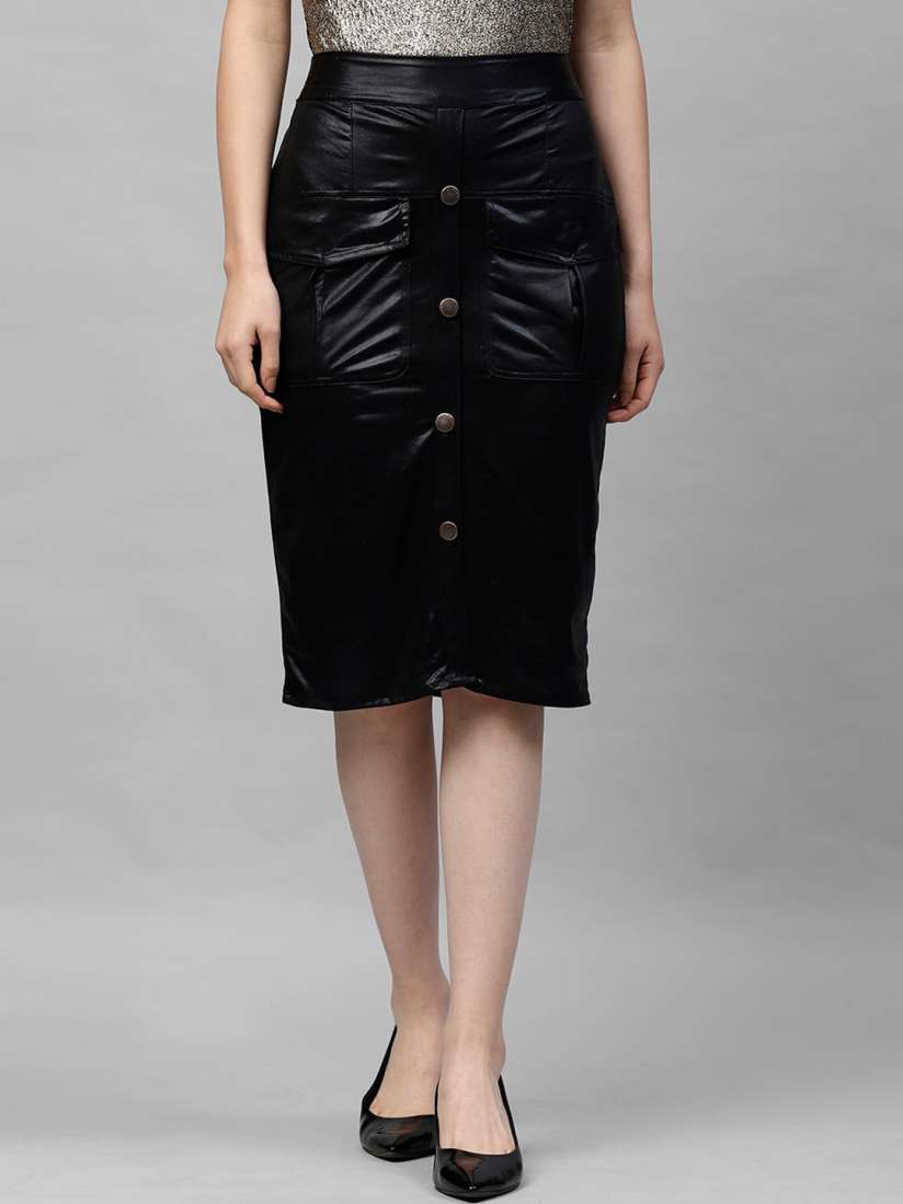 Knee length skirts myntra top