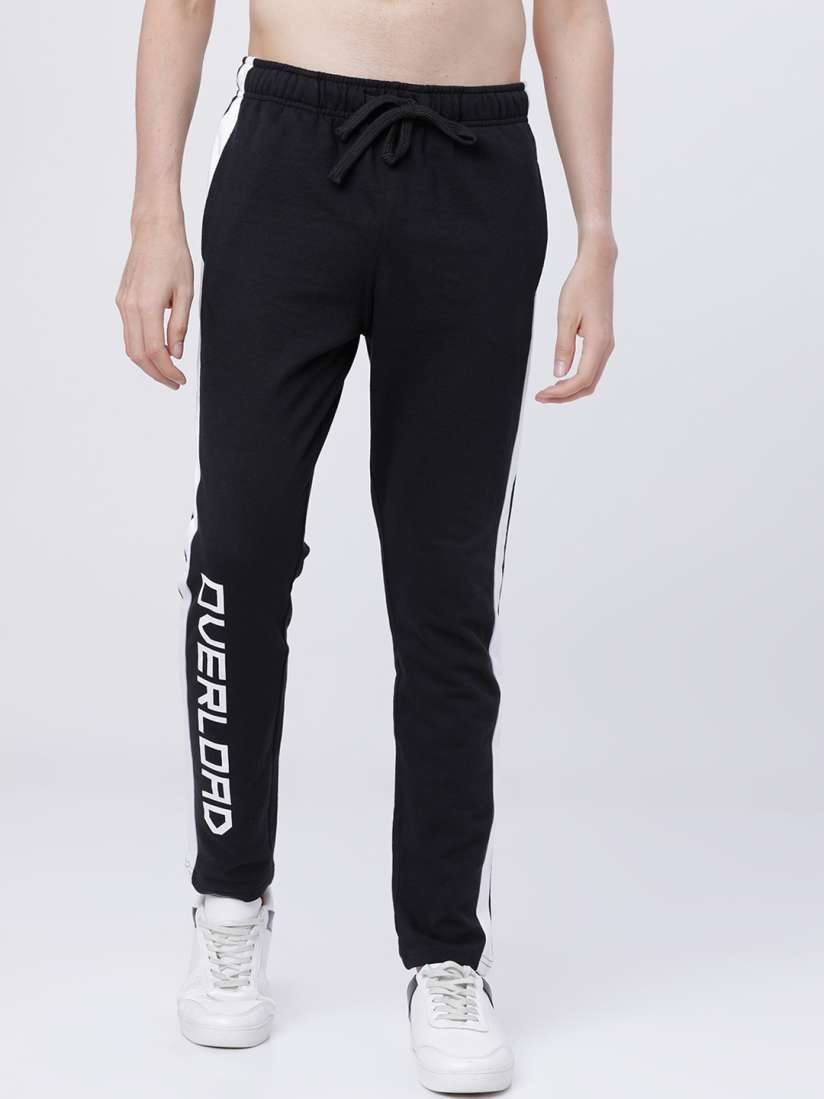 Buy HIGHLANDER Men Black White Printed Slim Fit Track Pants Track Pants for Men 13658882 Myntra