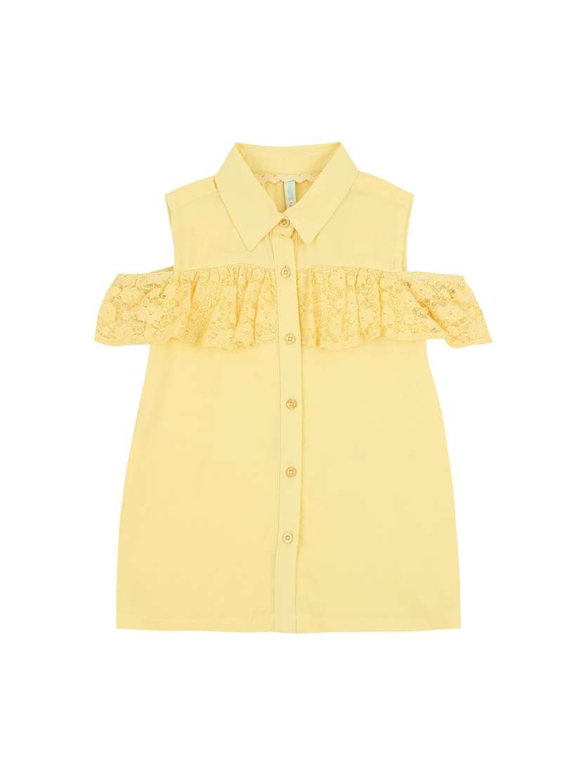 Yellow junior tops outlet