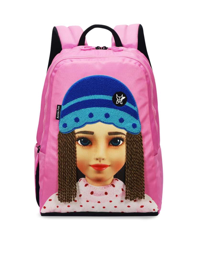 Pink fox backpack shop