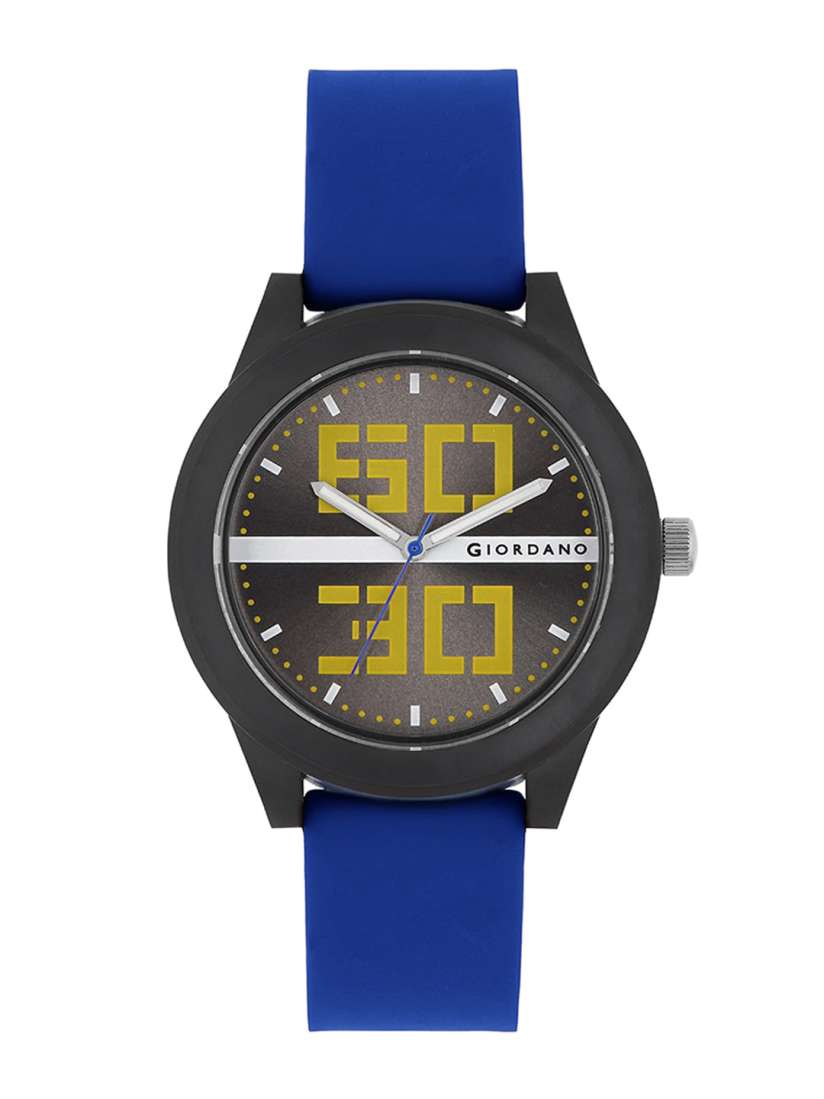 Buy GIORDANO Men Black Blue Analogue Watch GD4050 05 Watches for Men 13750994 Myntra