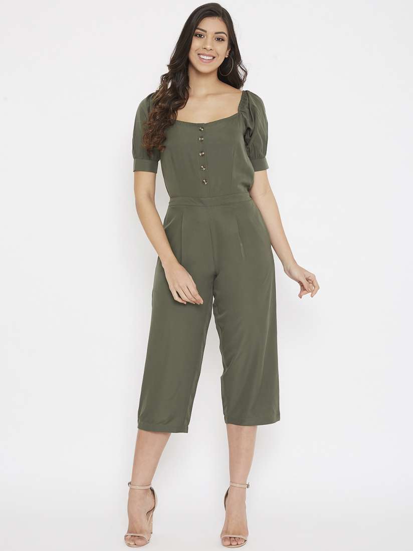 Womens jumpsuit capri hot sale